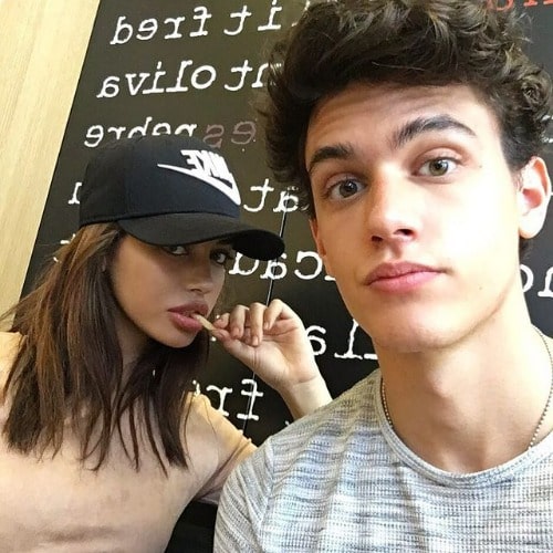 Cindy Kimberly with her former lover Xavier Serrano